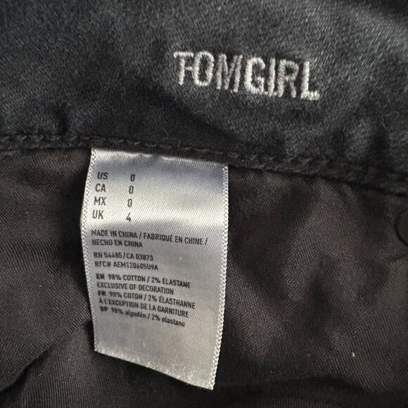 3 Jean Shorts Black Mudd Pacsun American Eagle Bundle Tomgirl Mom Short - Picture 3 of 14